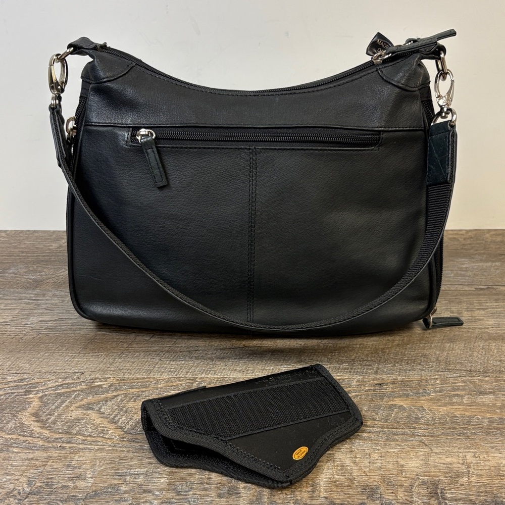 Gun Tote’n Mamas Black RFID Protection Concealed Carry Purse